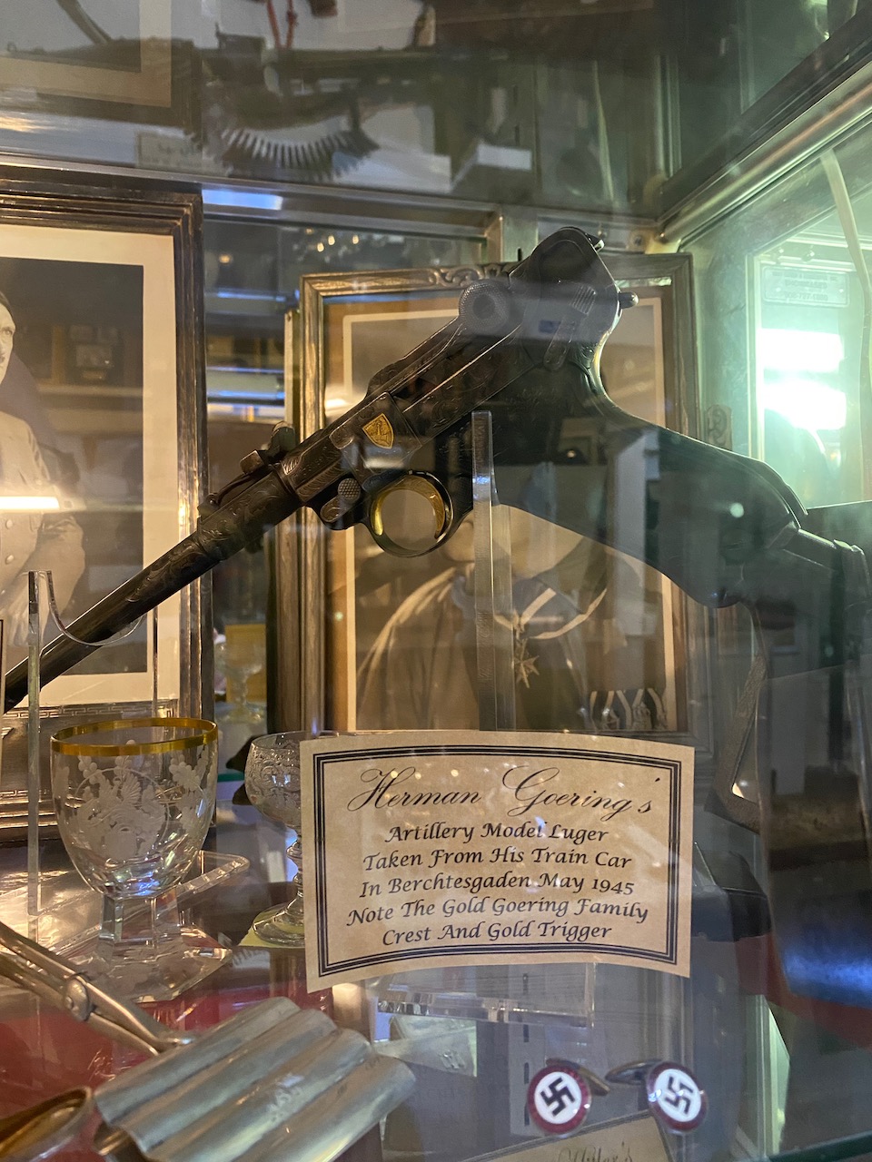 Gettysburg History Museum - goerings pistol