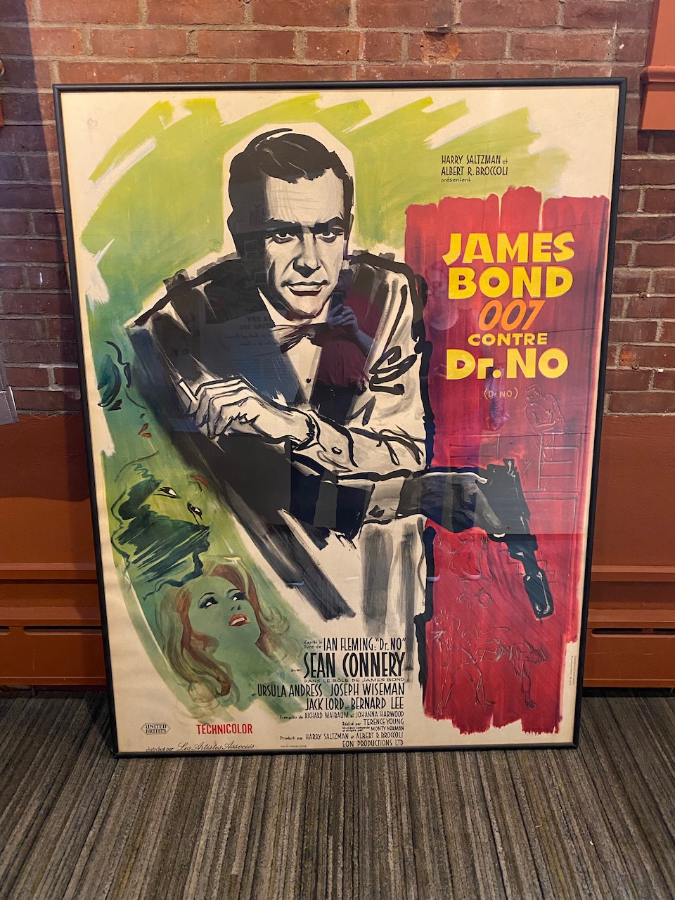 saratoga spa - james bond dr no poster