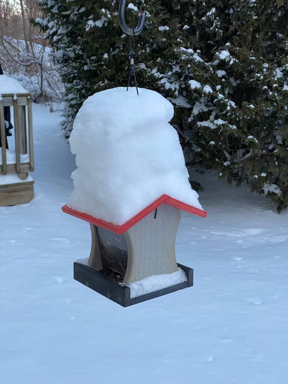 Vermont - Bird feeder on a snowy day - Jan 26th 2026